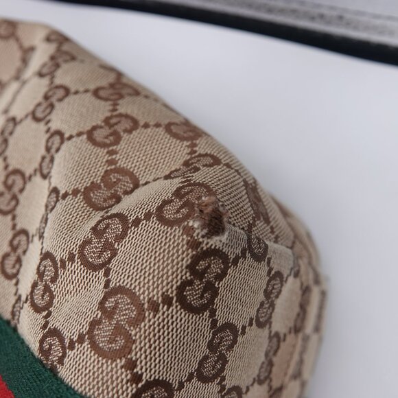 Gucci GG Canvas Jolicoeur Sherry Line Tote Brown - Picture 11 of 16